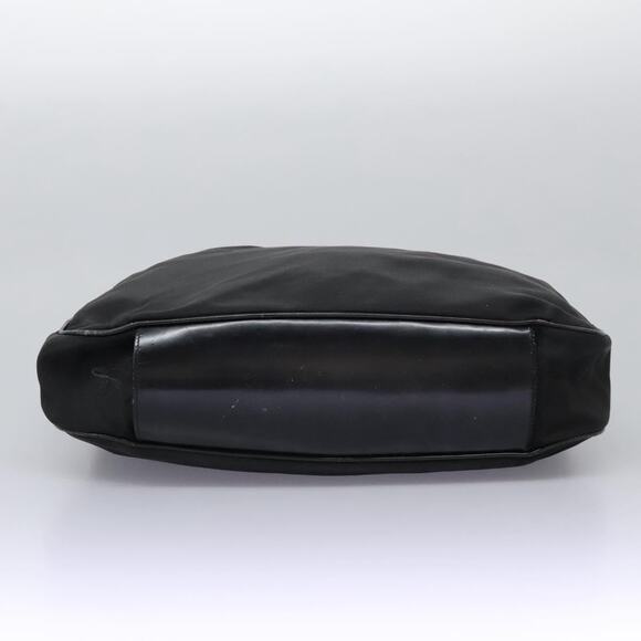 GUCCI Bamboo Hand Bag Nylon Black 001 2058 1577 5 - Picture 10 of 16